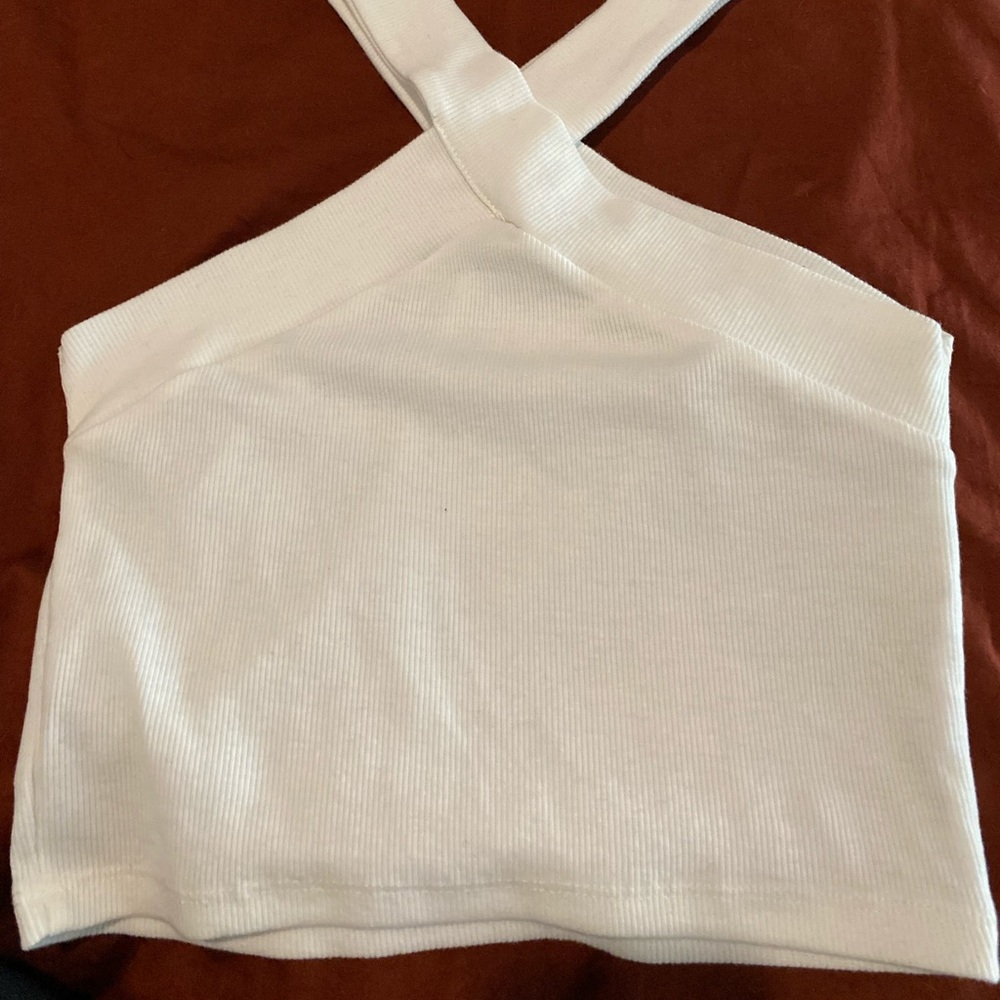 White Crop Top